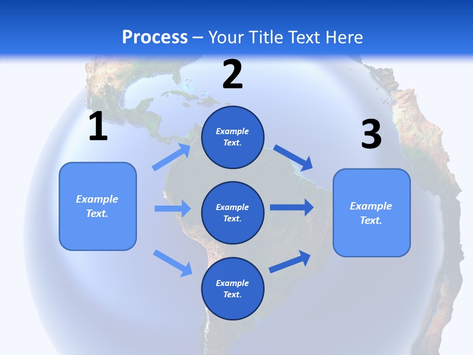 Elevation Pole Land PowerPoint Template