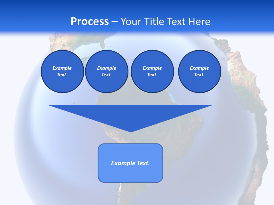 Elevation Pole Land PowerPoint Template