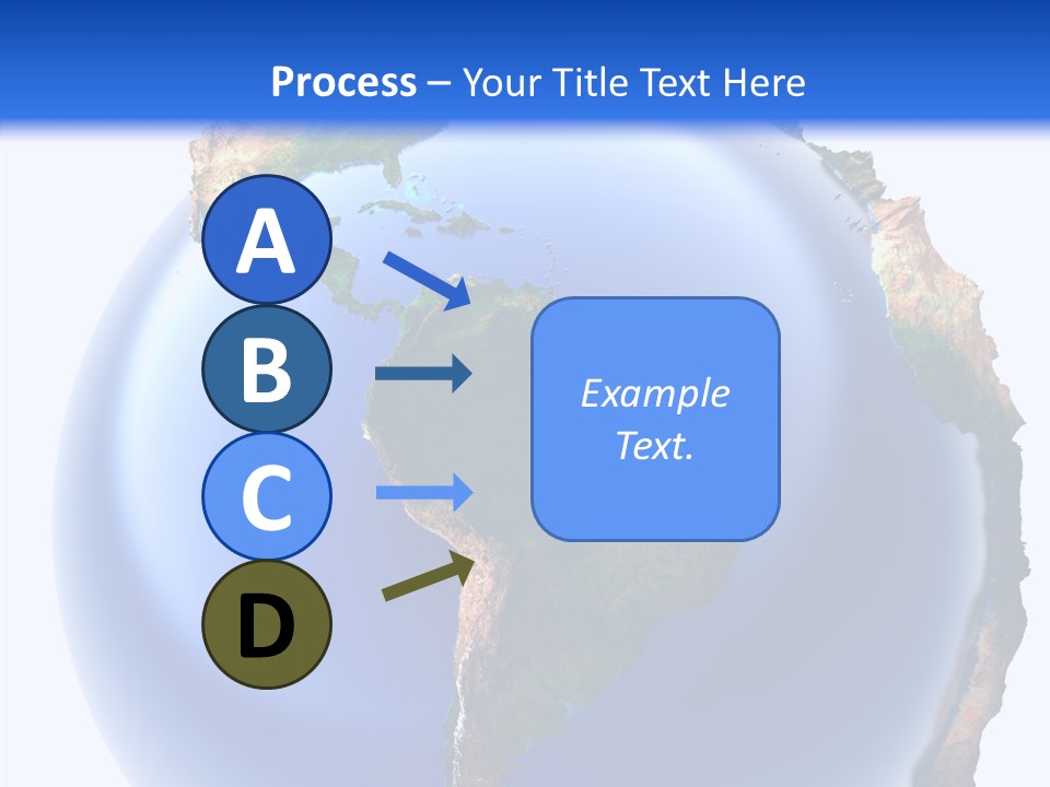 Elevation Pole Land PowerPoint Template