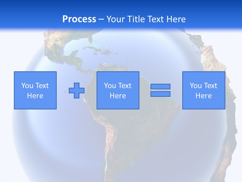Elevation Pole Land PowerPoint Template