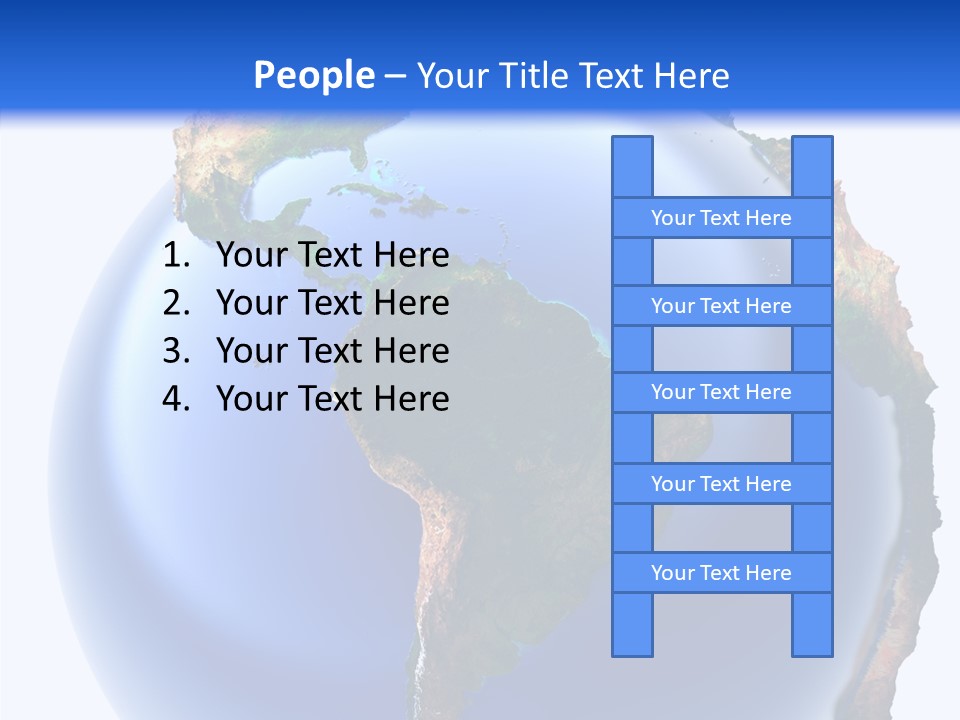 Elevation Pole Land PowerPoint Template