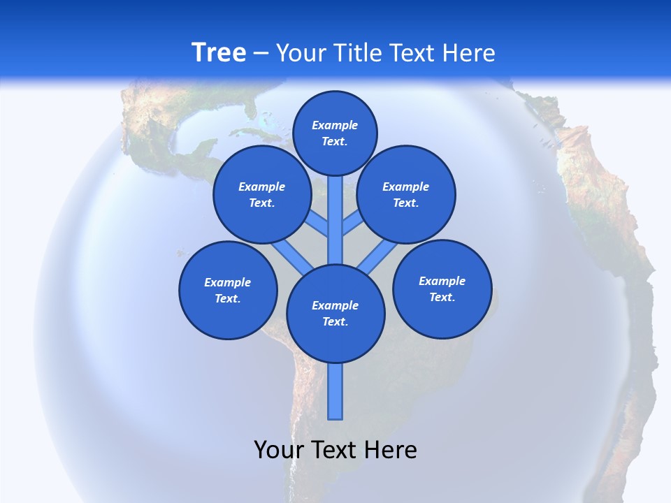 Elevation Pole Land PowerPoint Template