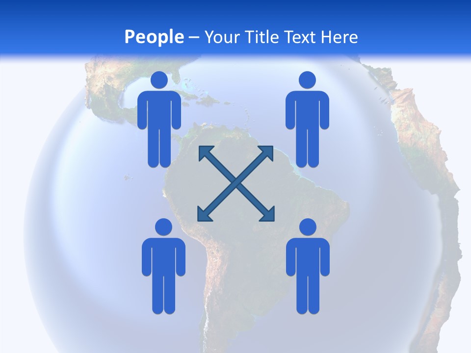 Elevation Pole Land PowerPoint Template