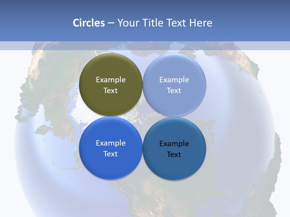 Globe Relief PowerPoint Template