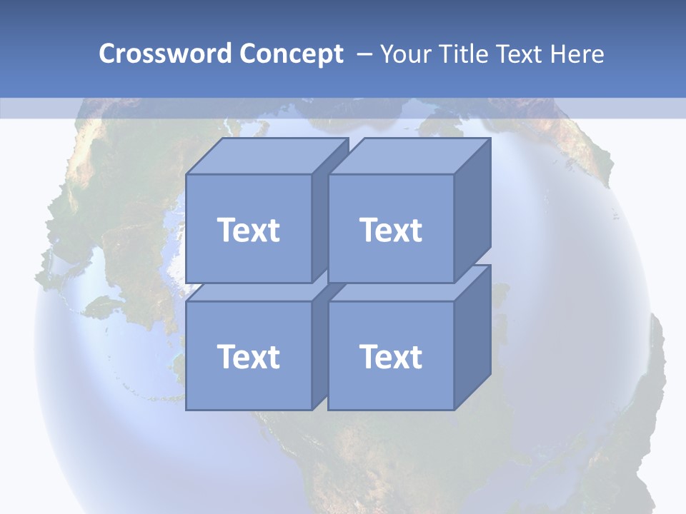 Globe Relief PowerPoint Template