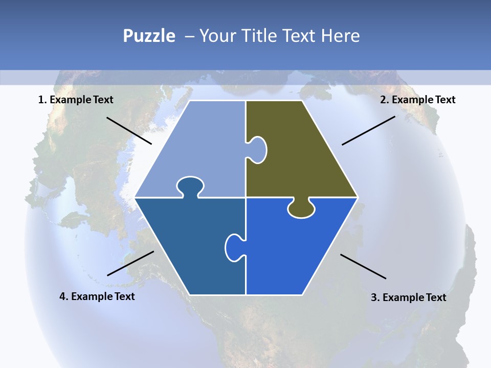 Globe Relief PowerPoint Template