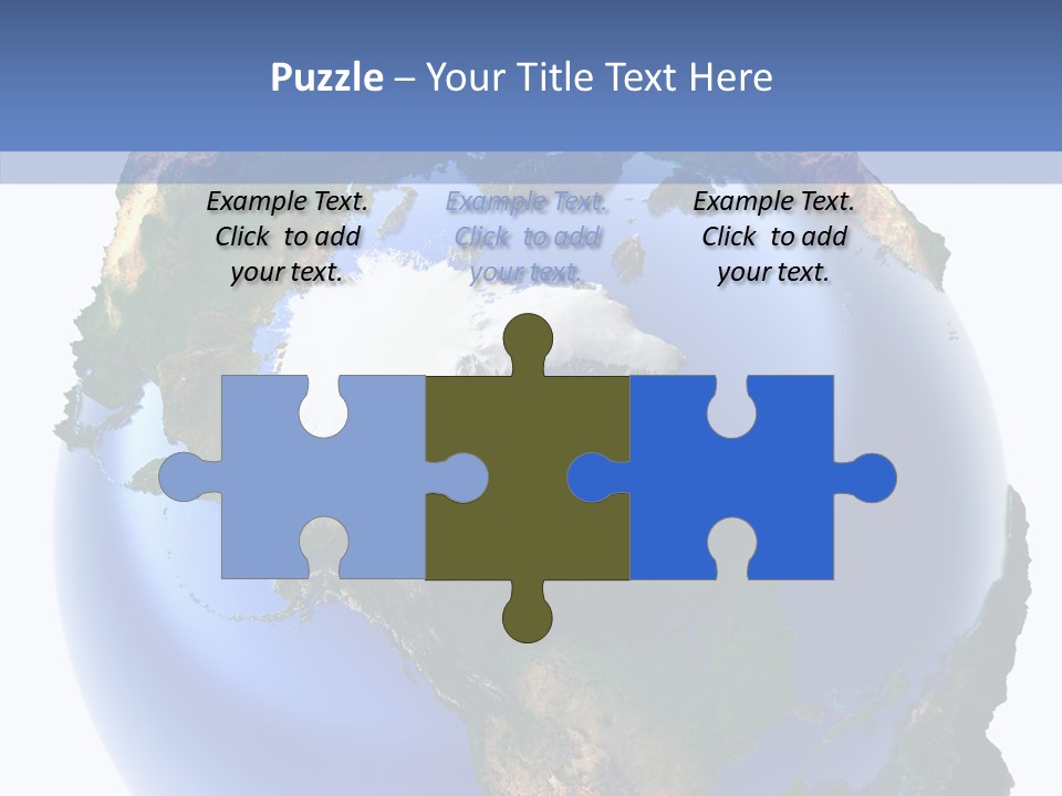 Globe Relief PowerPoint Template