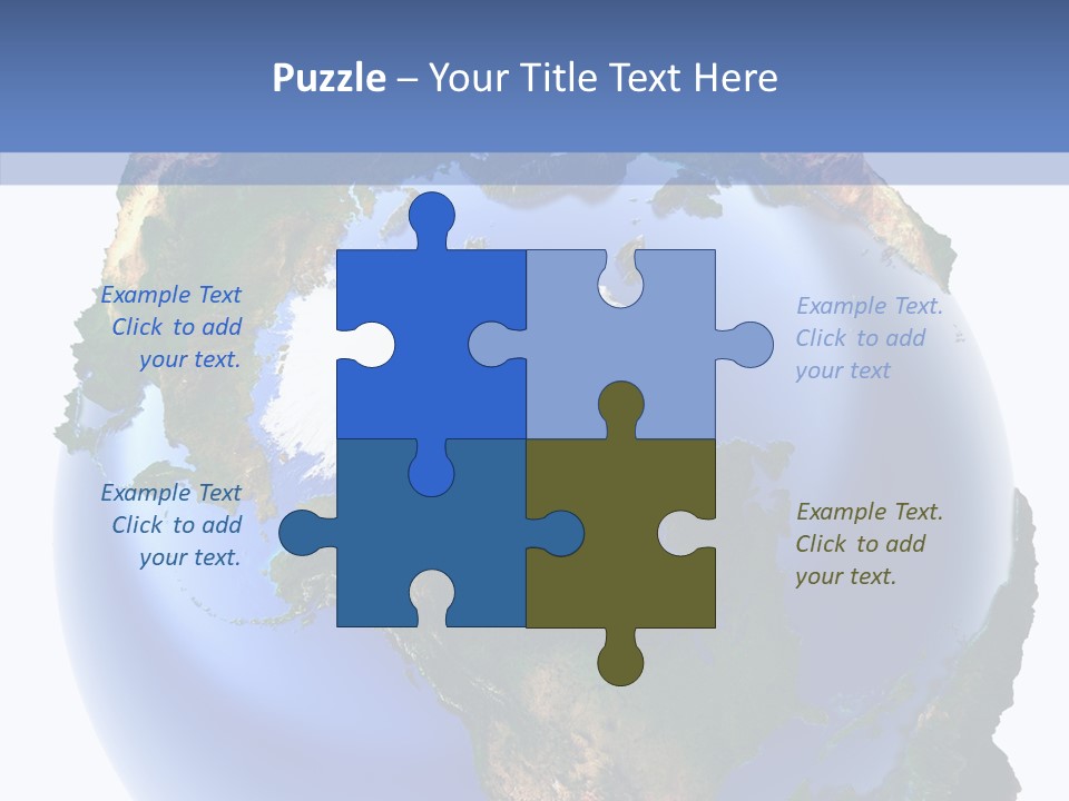 Globe Relief PowerPoint Template