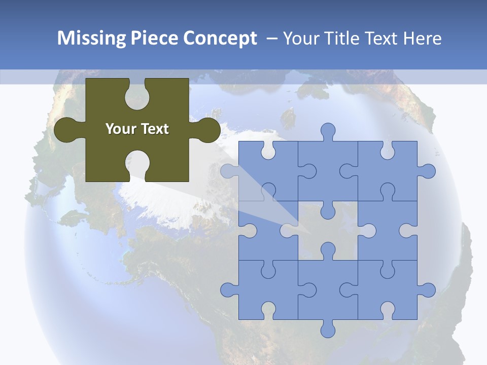 Globe Relief PowerPoint Template