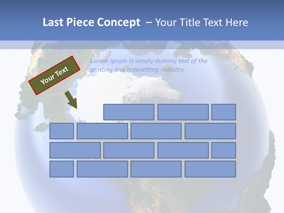 Globe Relief PowerPoint Template