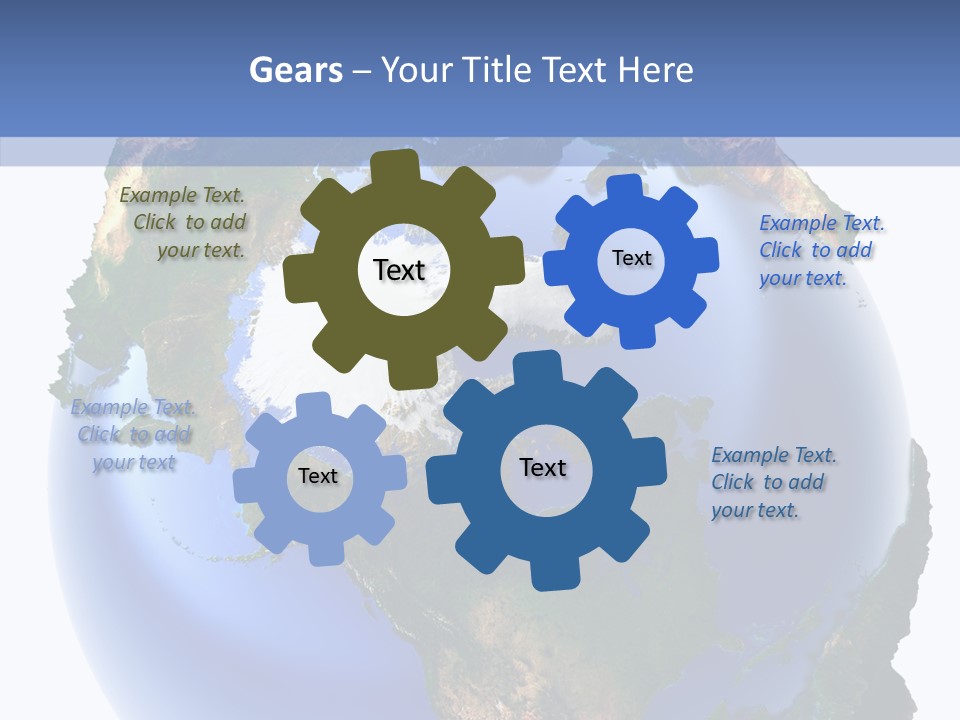 Globe Relief PowerPoint Template
