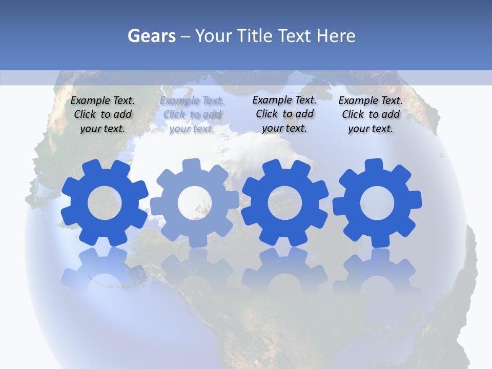 Globe Relief PowerPoint Template