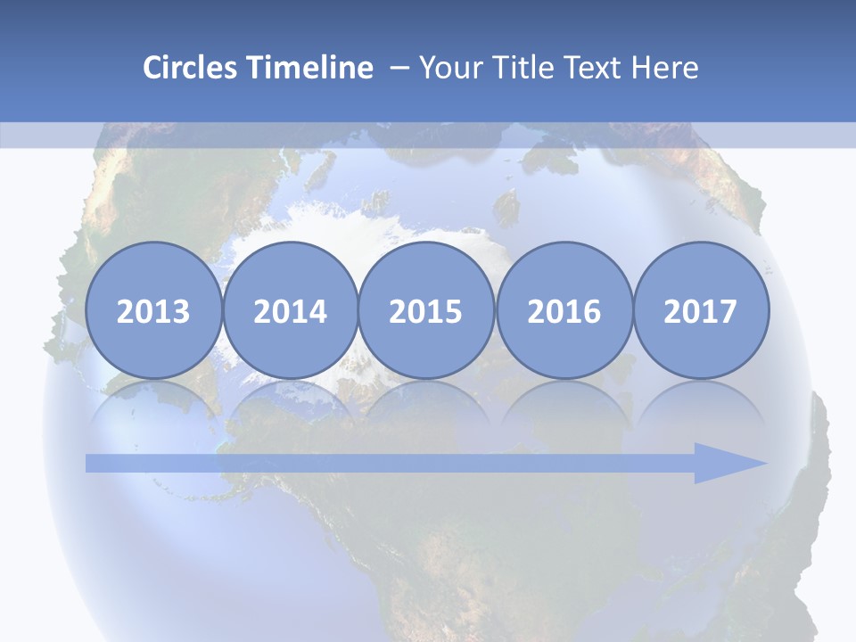 Globe Relief PowerPoint Template