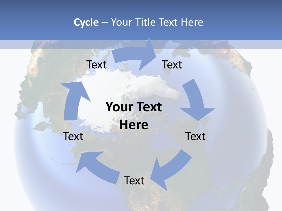 Globe Relief PowerPoint Template