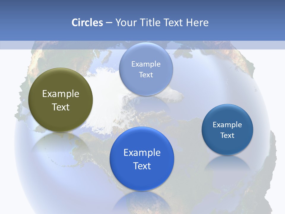 Globe Relief PowerPoint Template