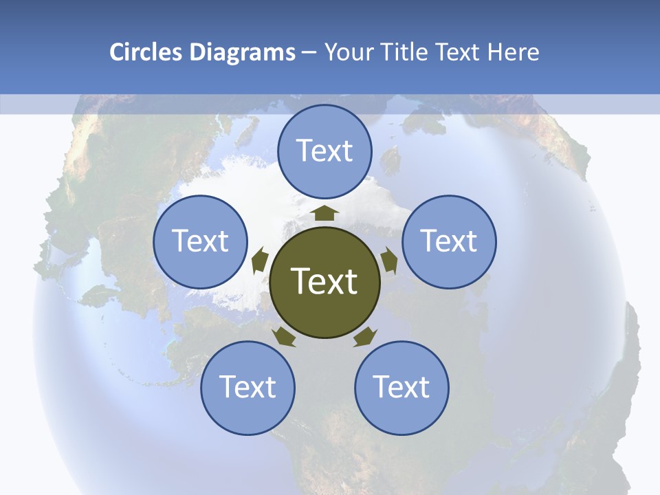Globe Relief PowerPoint Template