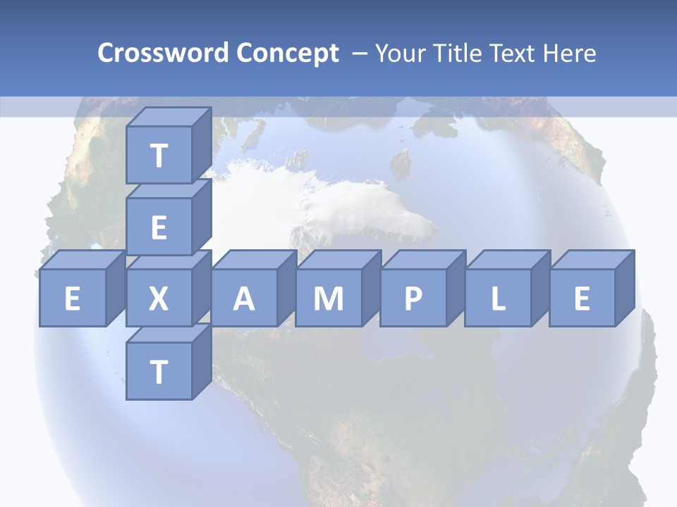 Globe Relief PowerPoint Template