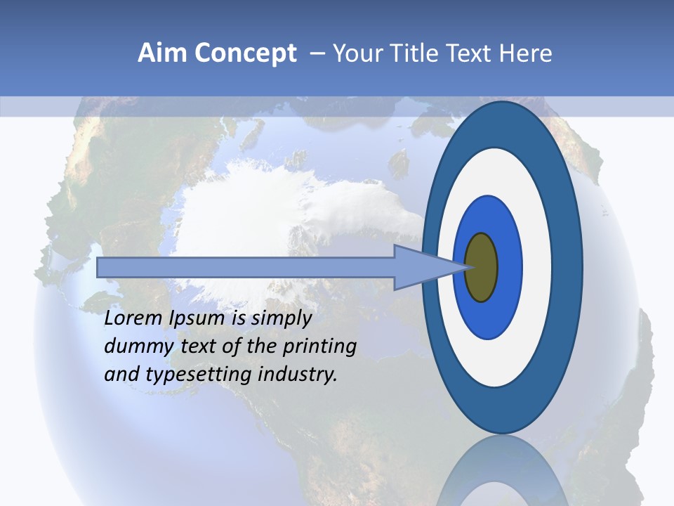 Globe Relief PowerPoint Template