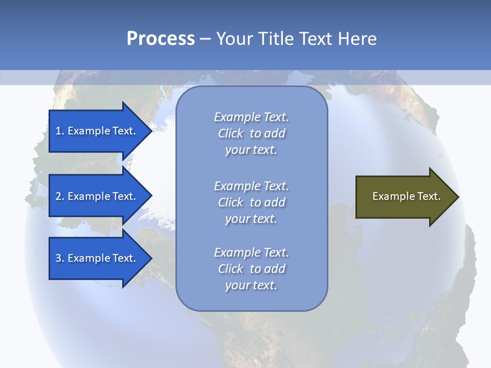 Globe Relief PowerPoint Template