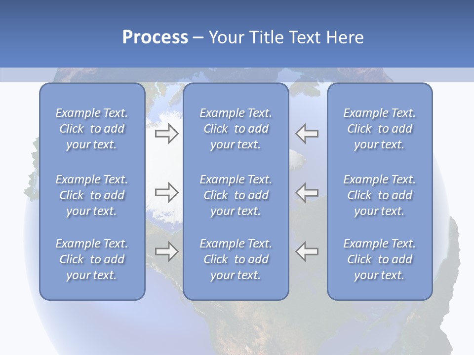 Globe Relief PowerPoint Template