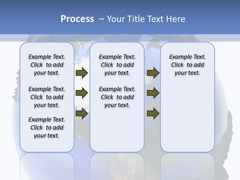 Globe Relief PowerPoint Template