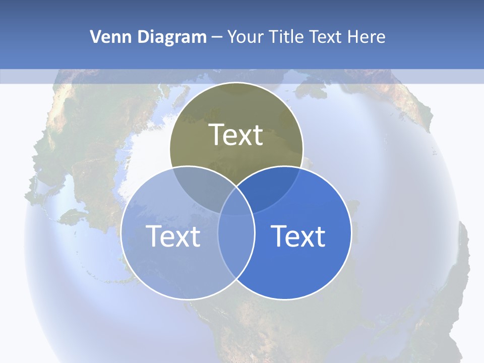 Globe Relief PowerPoint Template