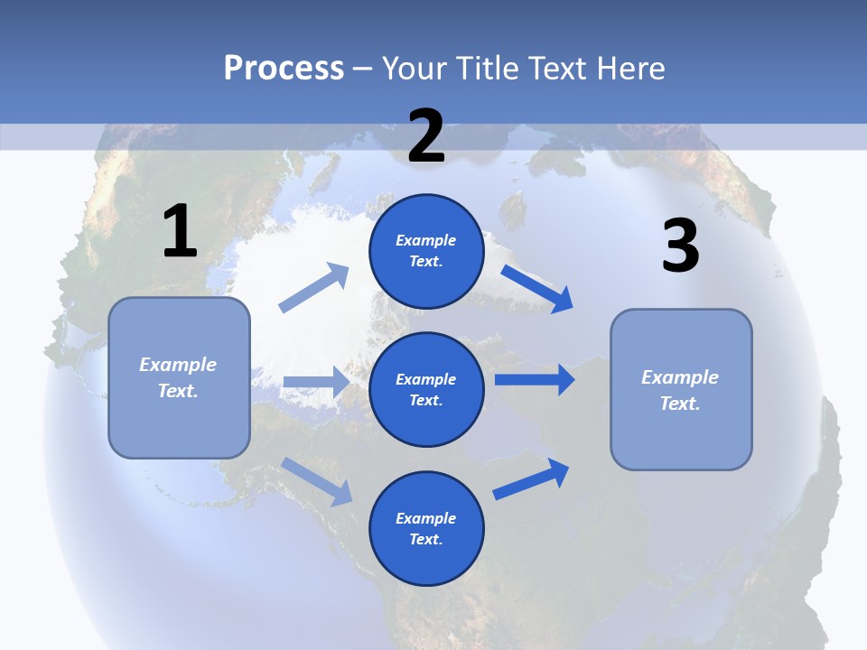 Globe Relief PowerPoint Template