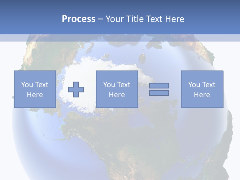 Globe Relief PowerPoint Template