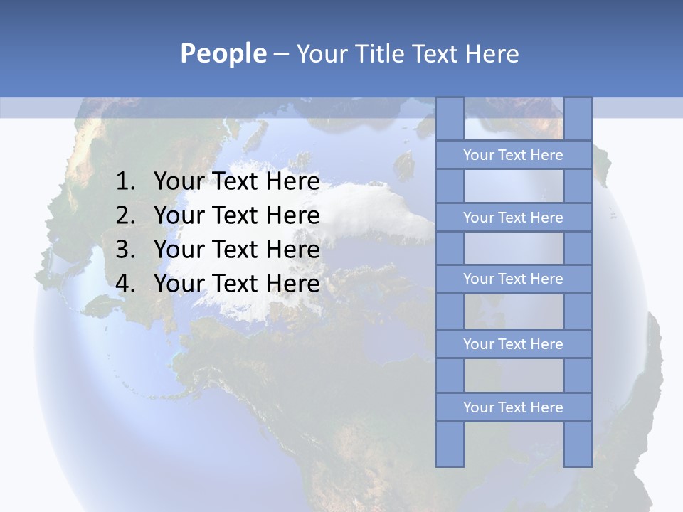 Globe Relief PowerPoint Template
