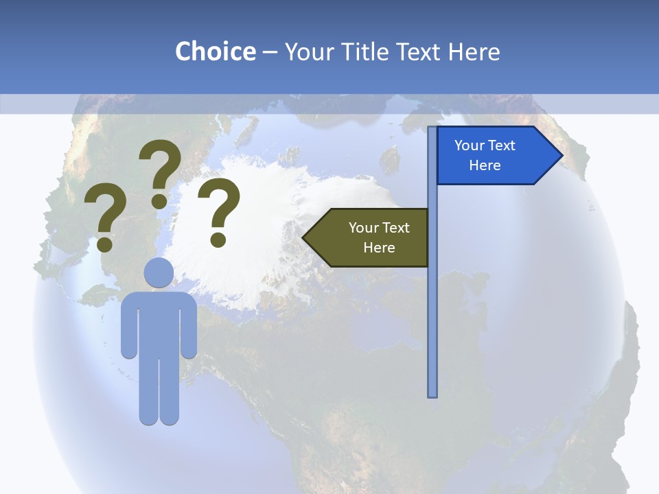 Globe Relief PowerPoint Template