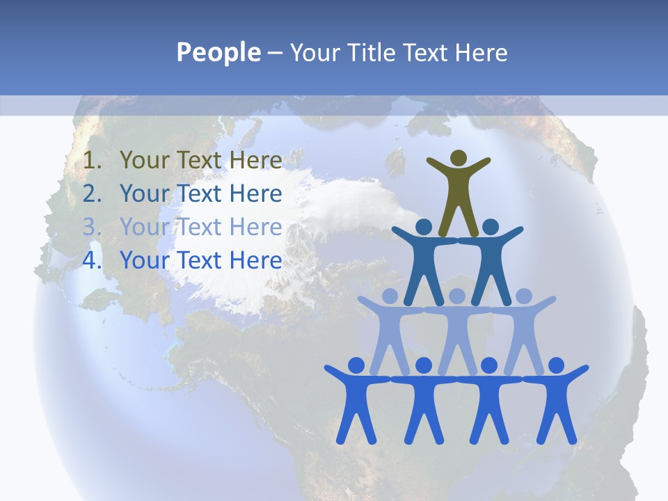 Globe Relief PowerPoint Template