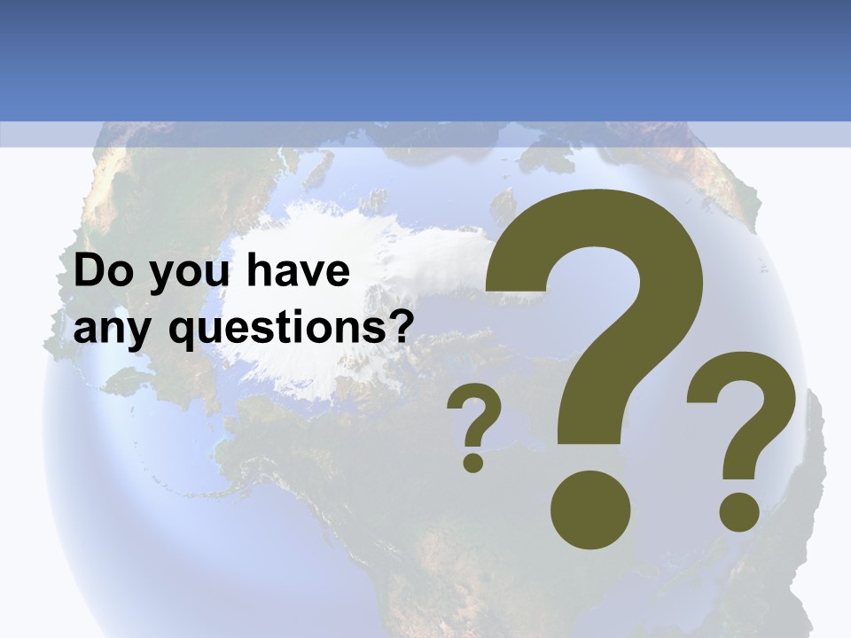 Globe Relief PowerPoint Template