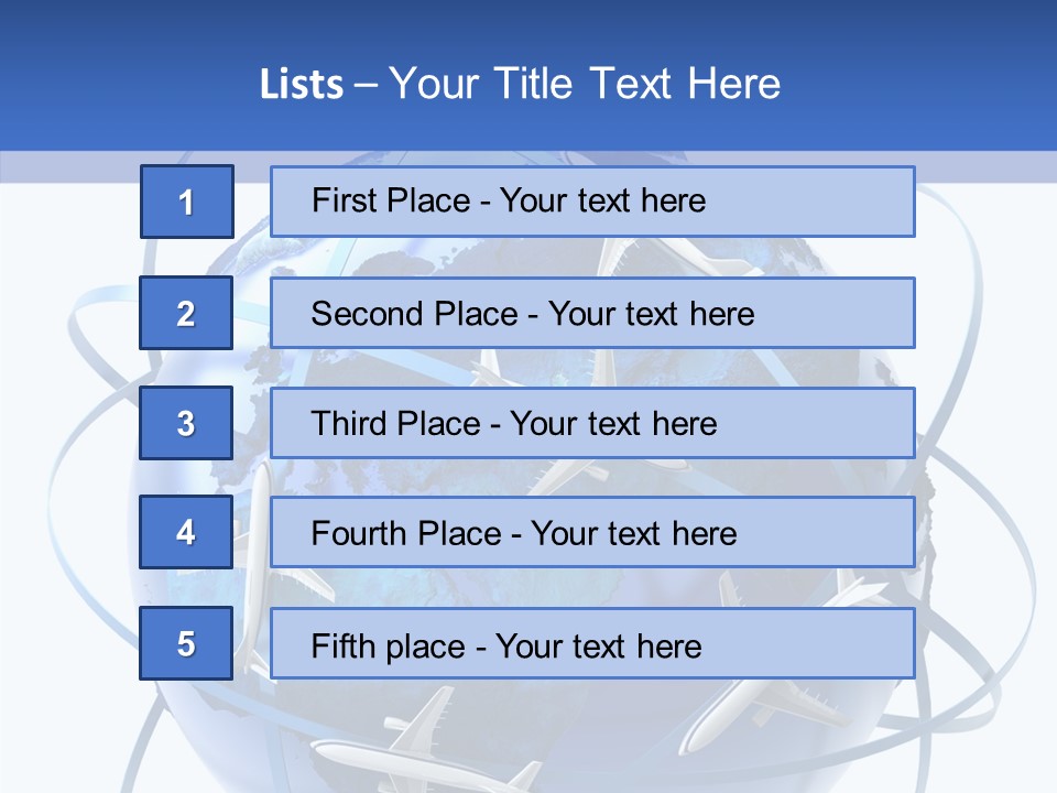 Air Travel PowerPoint Template