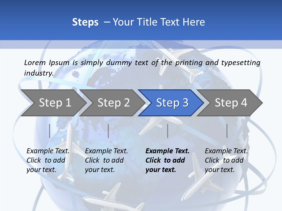 Air Travel PowerPoint Template