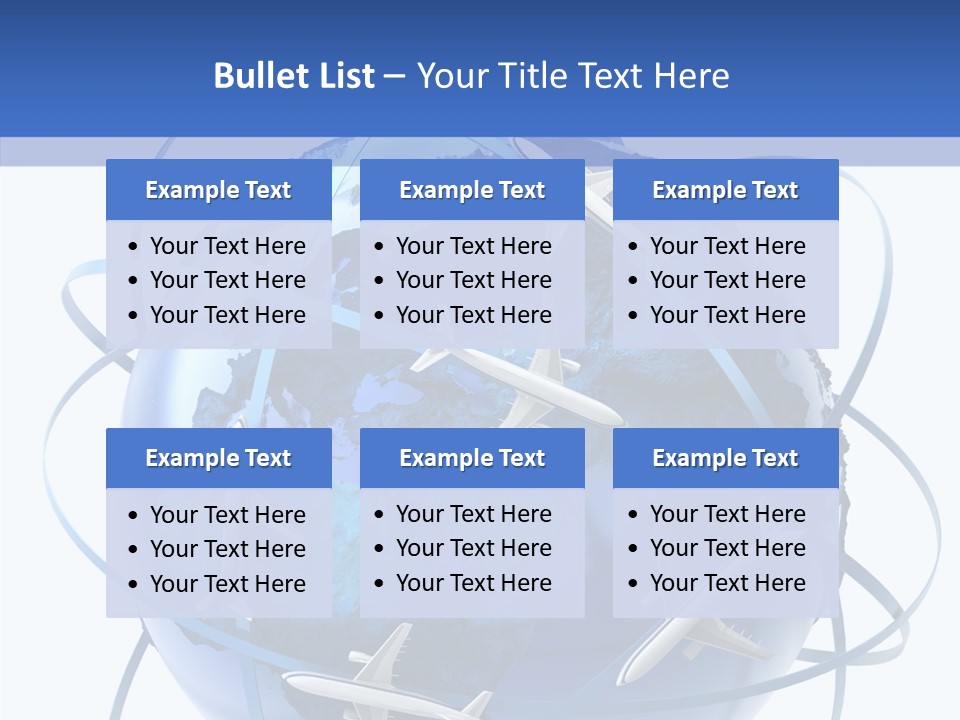 Air Travel PowerPoint Template