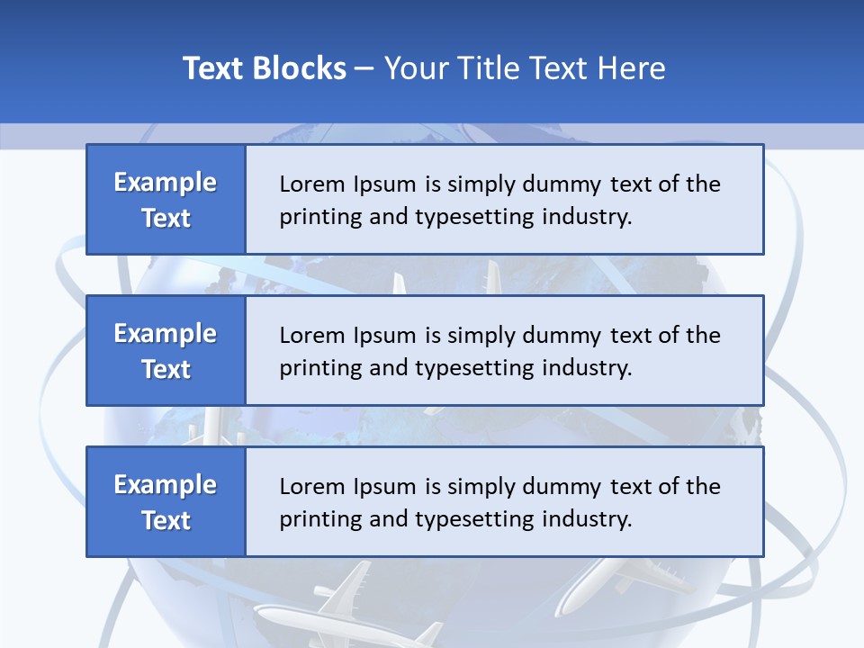 Air Travel PowerPoint Template