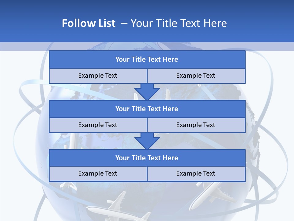 Air Travel PowerPoint Template