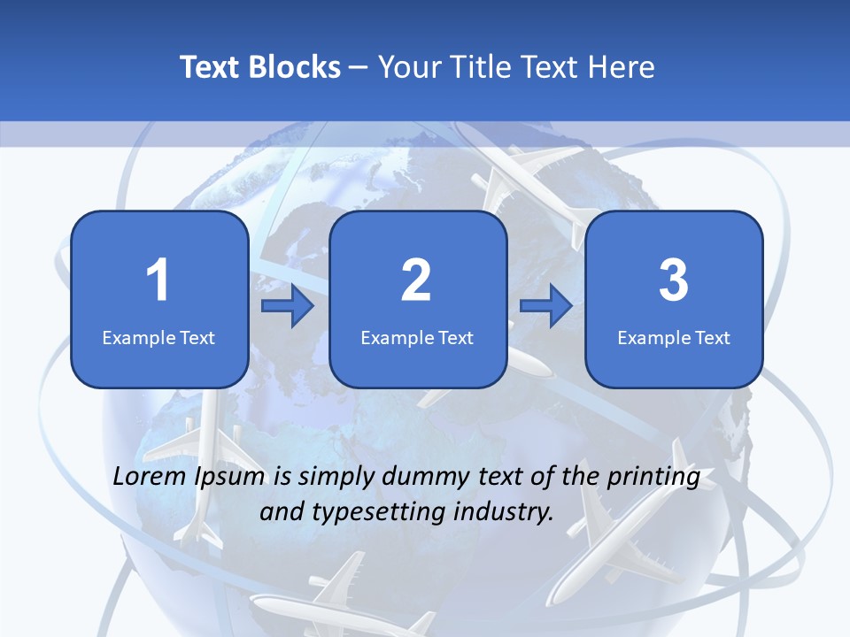 Air Travel PowerPoint Template