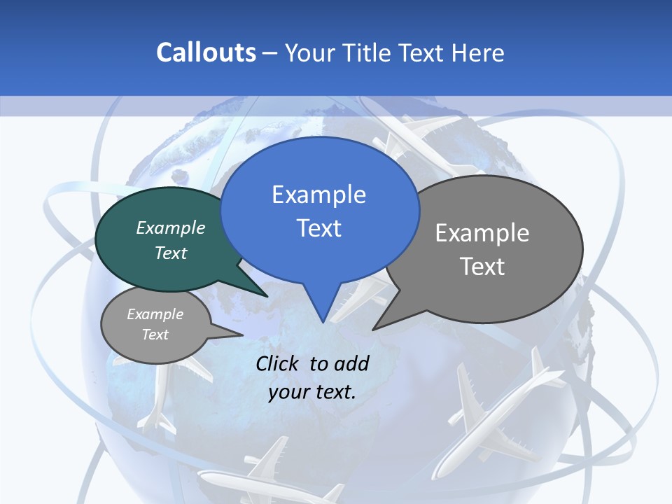 Air Travel PowerPoint Template