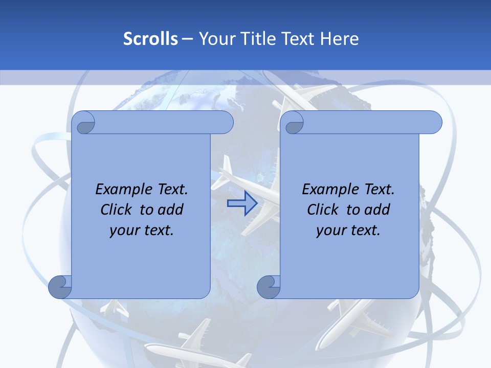 Air Travel PowerPoint Template