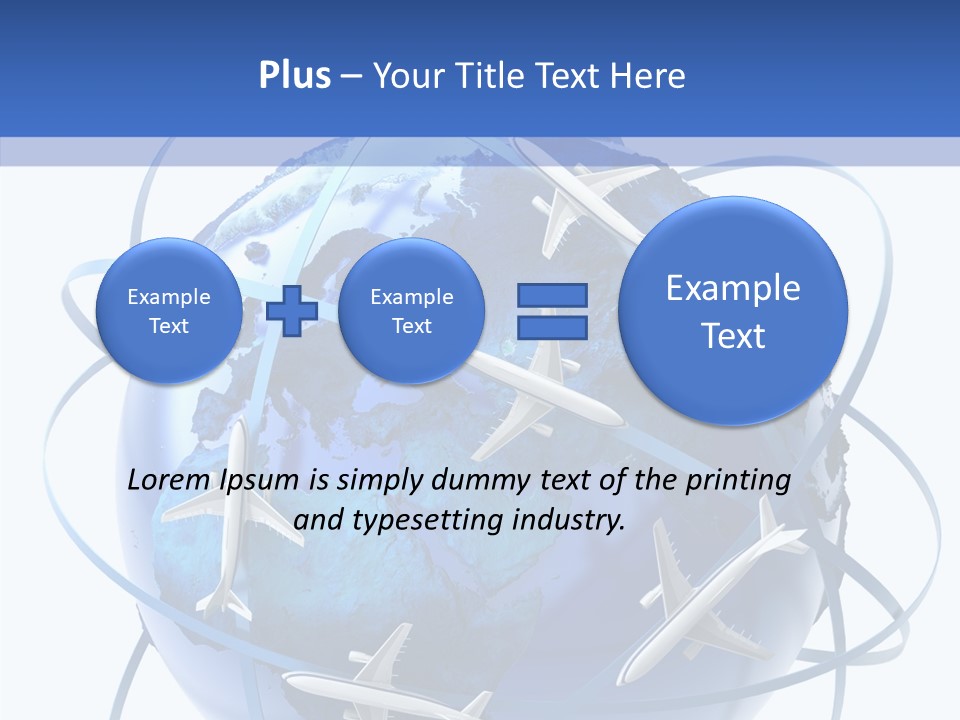 Air Travel PowerPoint Template