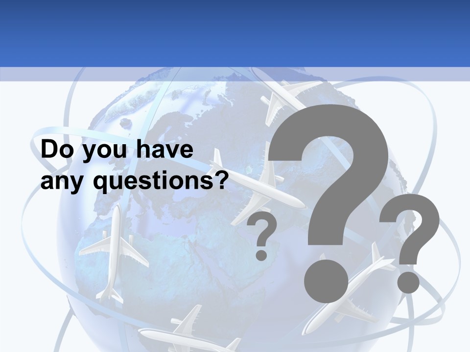 Air Travel PowerPoint Template