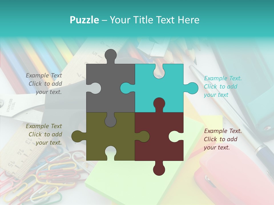 Hole Study Drawing PowerPoint Template