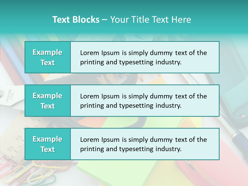 Hole Study Drawing PowerPoint Template
