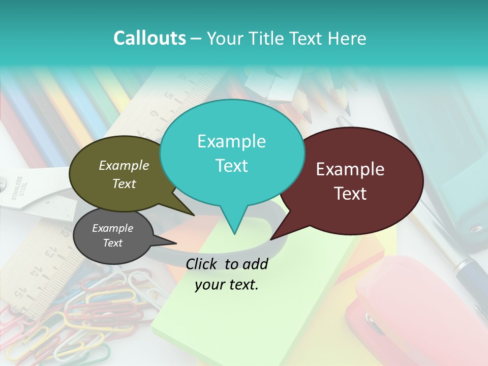 Hole Study Drawing PowerPoint Template