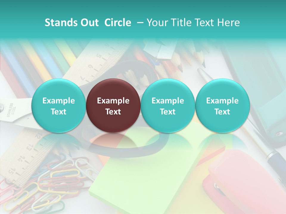 Hole Study Drawing PowerPoint Template