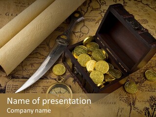 Very Old Maps PowerPoint Template