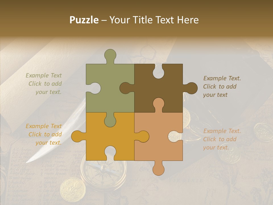 Very Old Maps PowerPoint Template