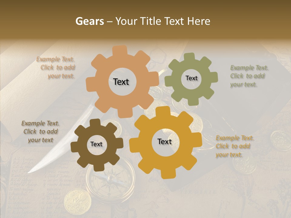 Very Old Maps PowerPoint Template