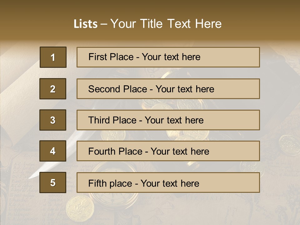 Very Old Maps PowerPoint Template